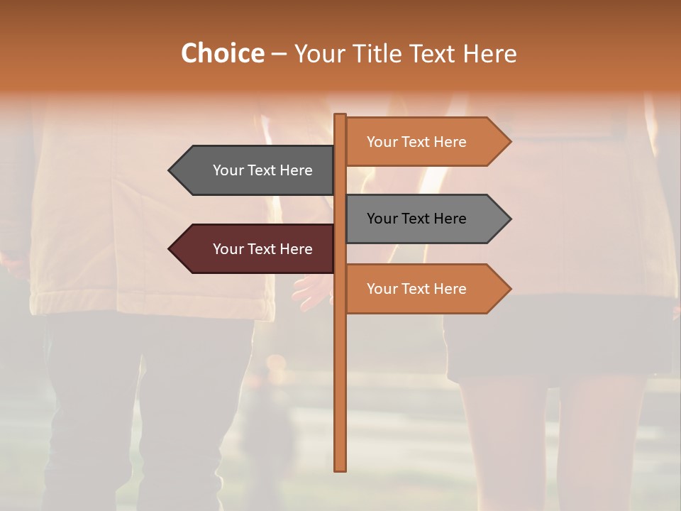 Sunlight Passion Wife PowerPoint Template