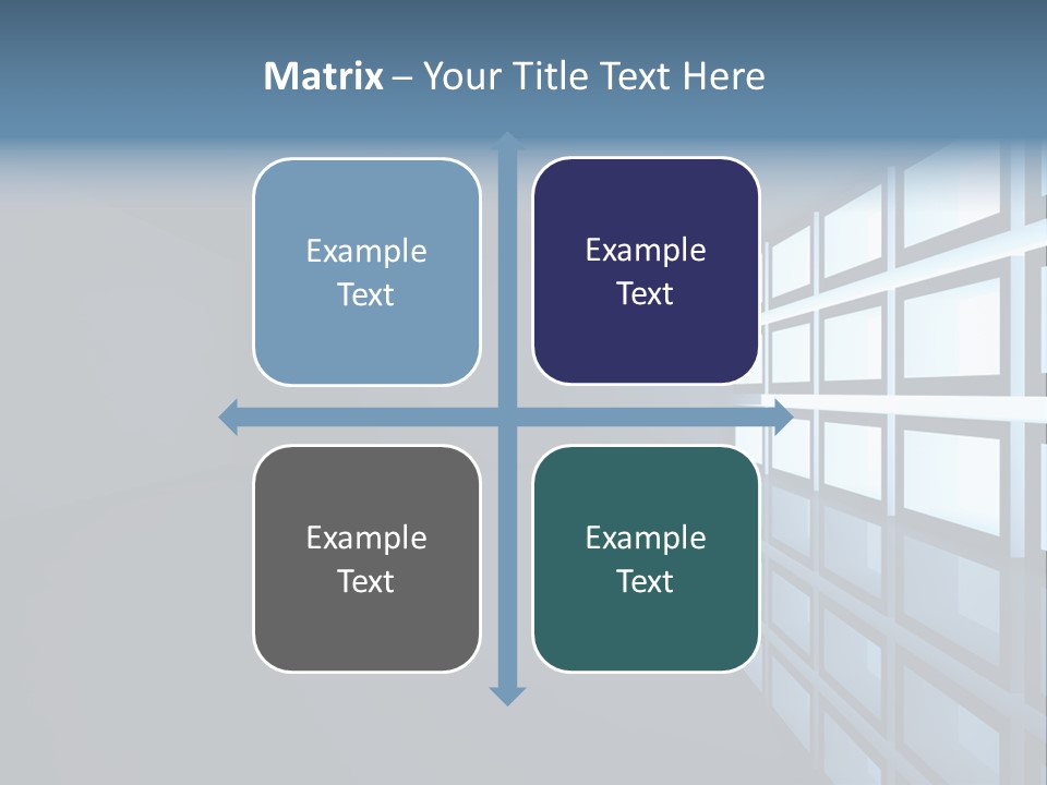 Light Apartment Seat PowerPoint Template