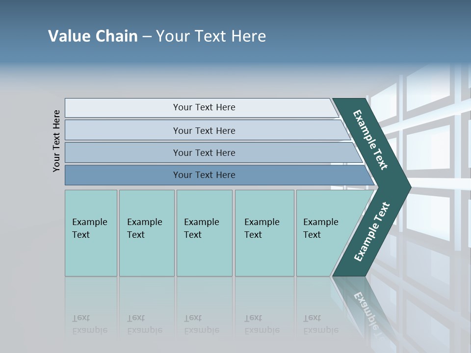 Light Apartment Seat PowerPoint Template