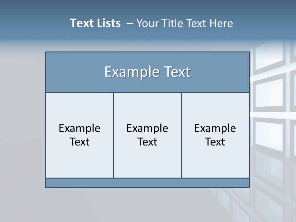 Light Apartment Seat PowerPoint Template
