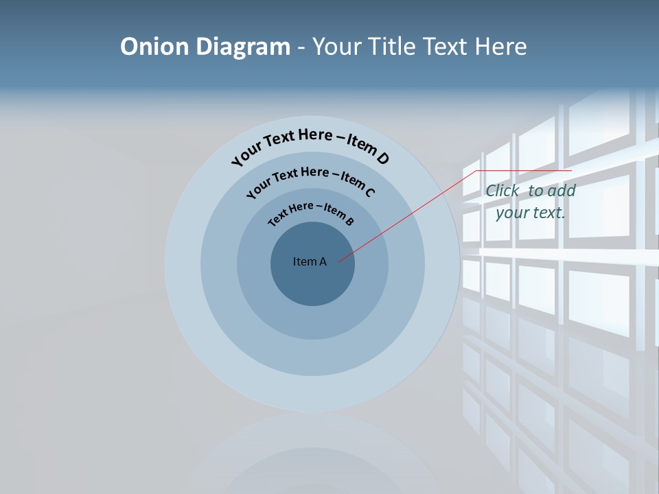 Light Apartment Seat PowerPoint Template