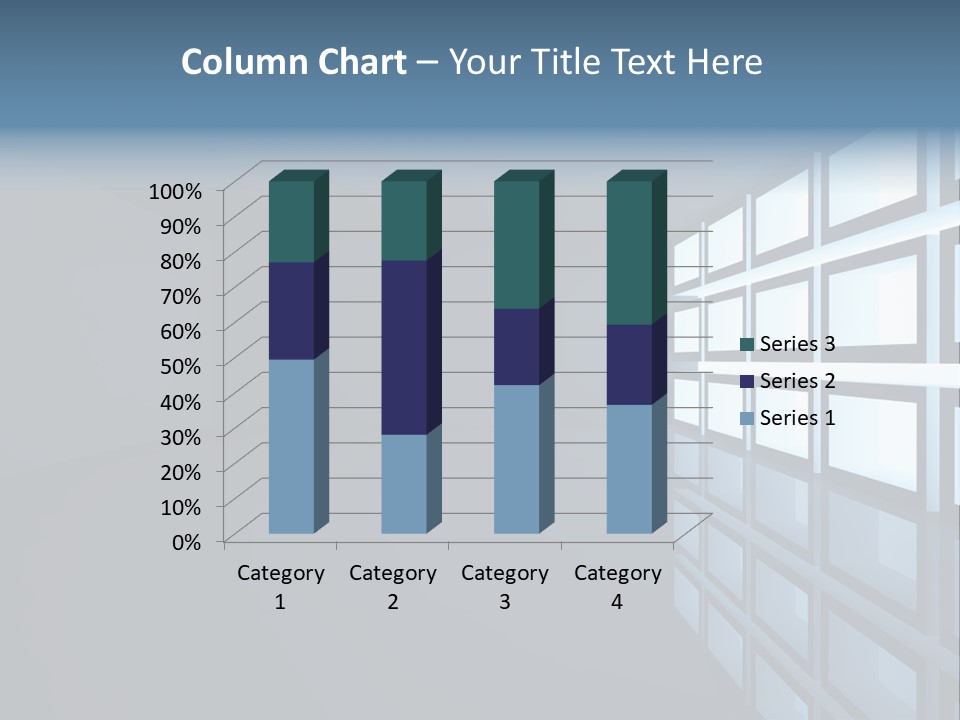 Light Apartment Seat PowerPoint Template