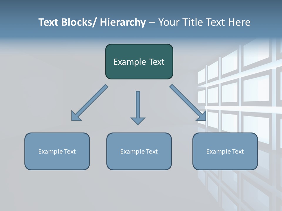 Light Apartment Seat PowerPoint Template