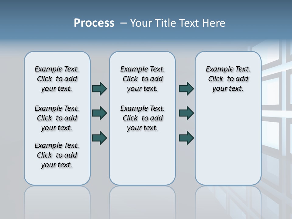 Light Apartment Seat PowerPoint Template