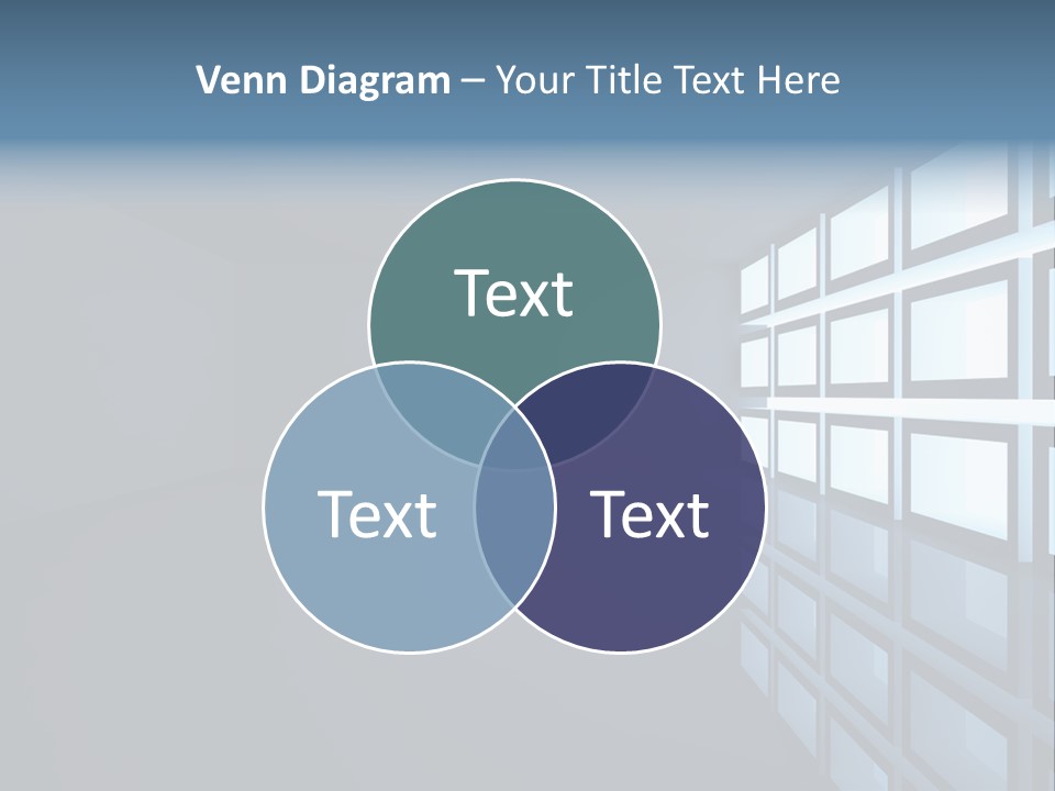 Light Apartment Seat PowerPoint Template