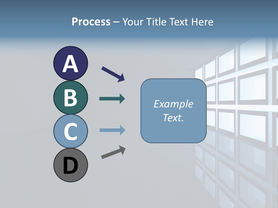 Light Apartment Seat PowerPoint Template