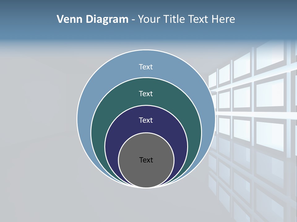 Light Apartment Seat PowerPoint Template