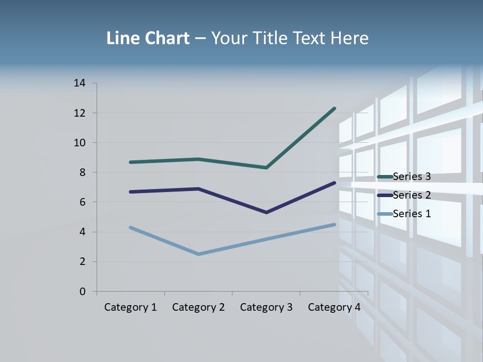 Light Apartment Seat PowerPoint Template