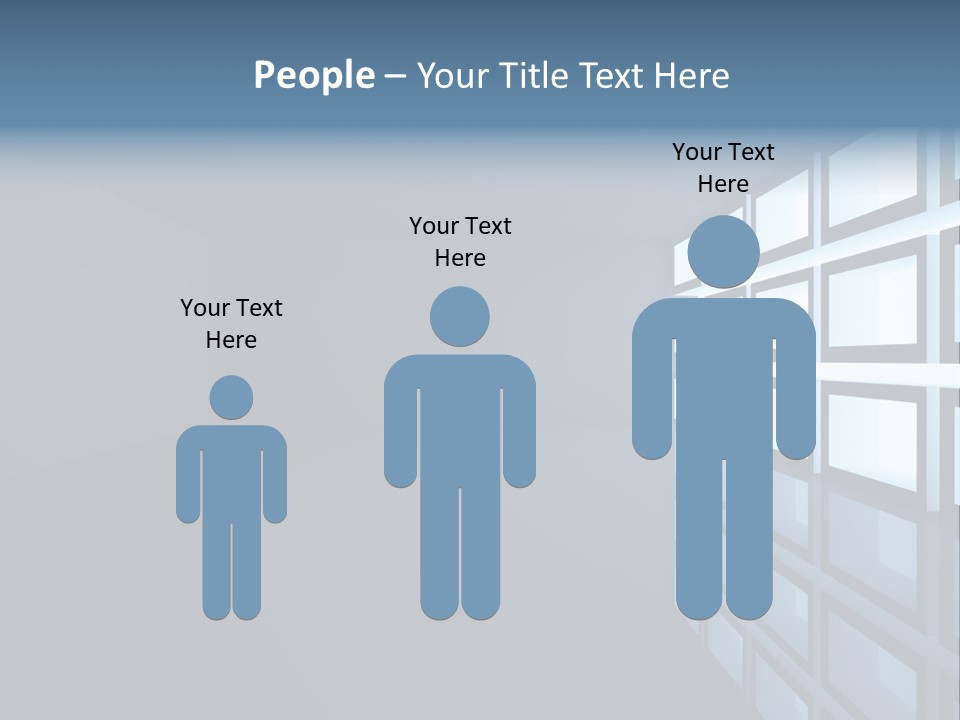 Light Apartment Seat PowerPoint Template