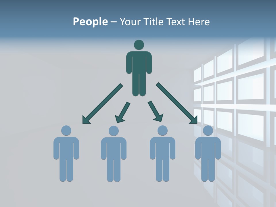 Light Apartment Seat PowerPoint Template