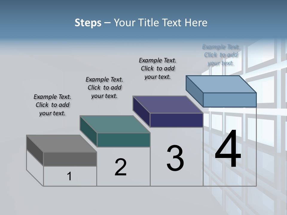 Light Apartment Seat PowerPoint Template