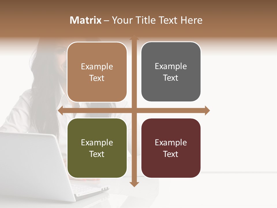 Make Up Information Model PowerPoint Template