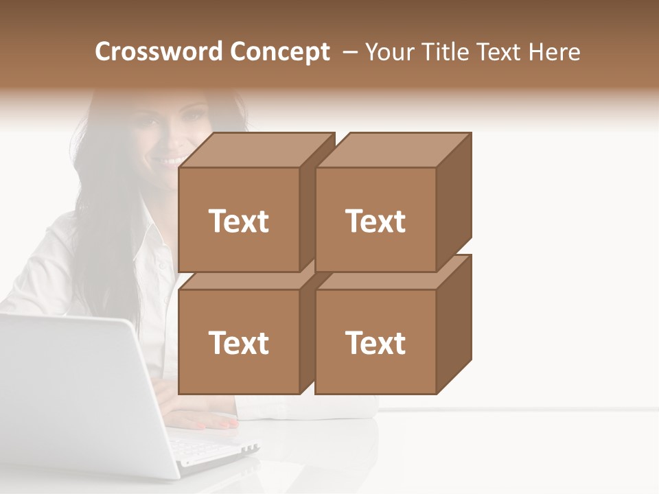 Make Up Information Model PowerPoint Template