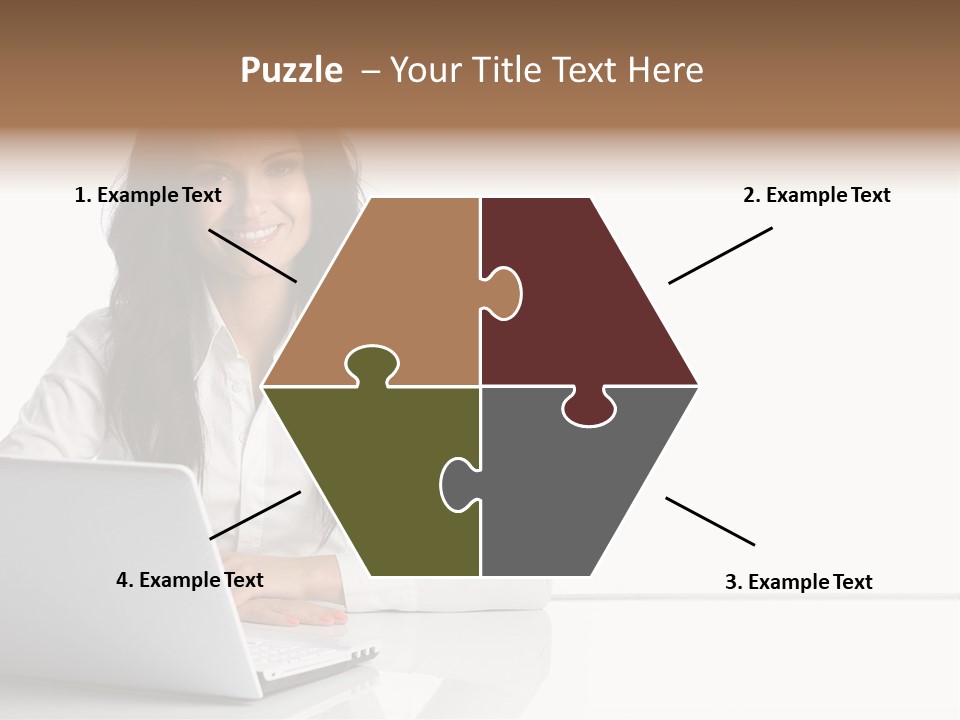 Make Up Information Model PowerPoint Template