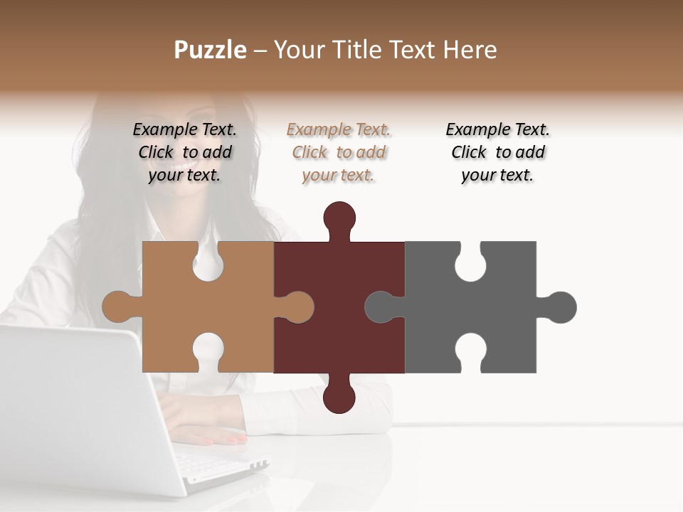 Make Up Information Model PowerPoint Template
