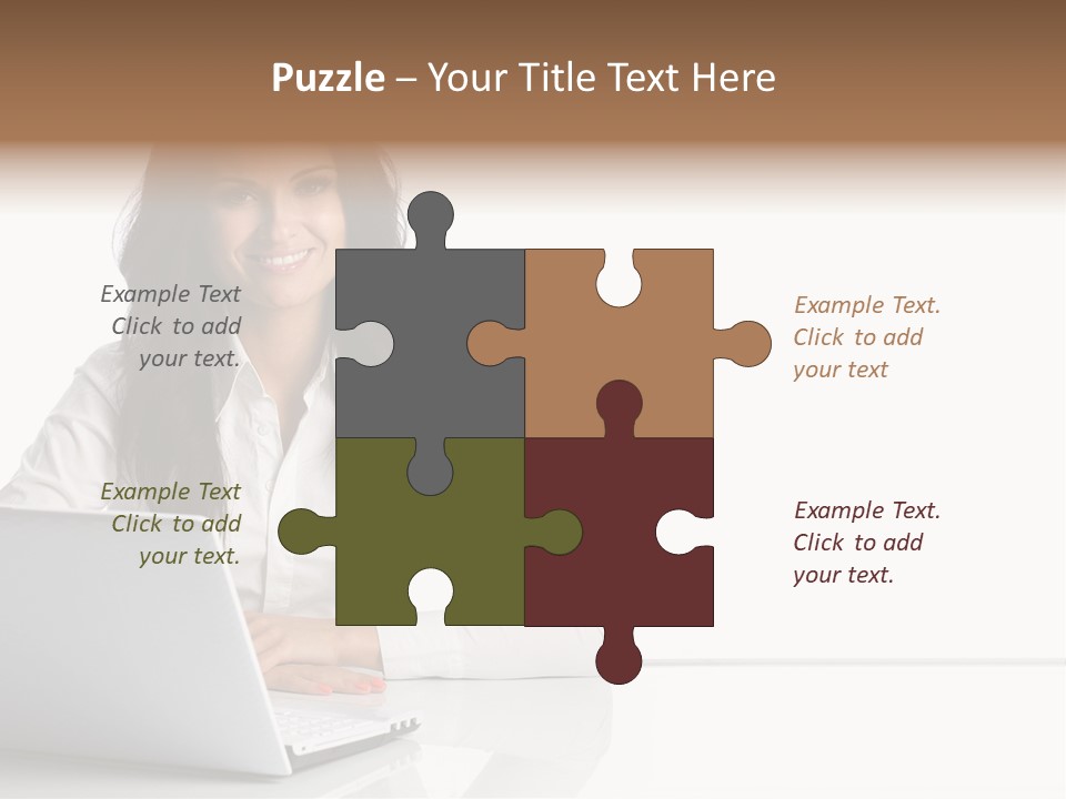 Make Up Information Model PowerPoint Template