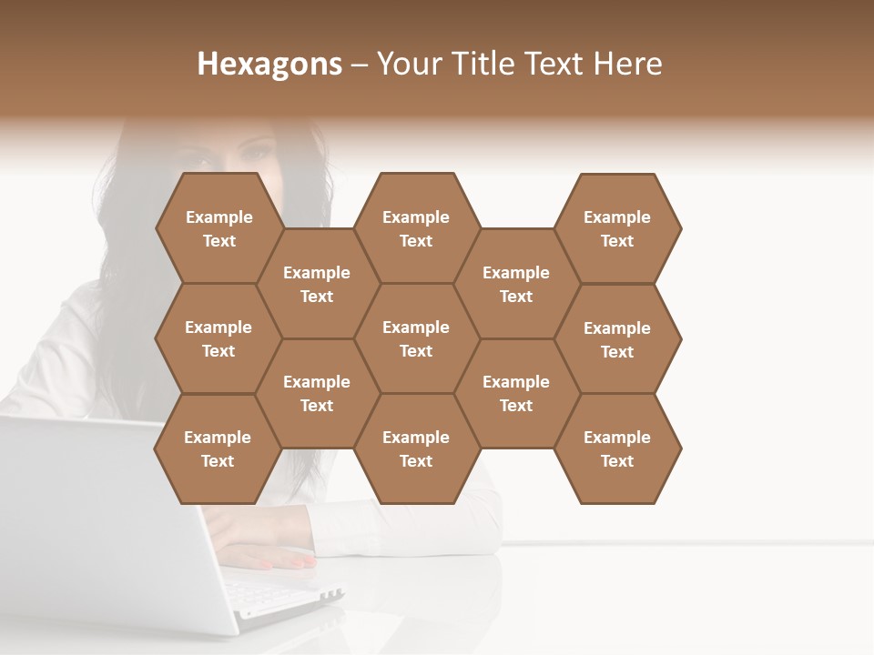 Make Up Information Model PowerPoint Template