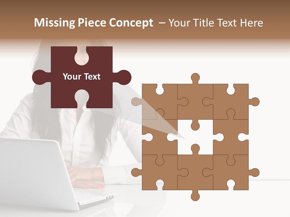 Make Up Information Model PowerPoint Template