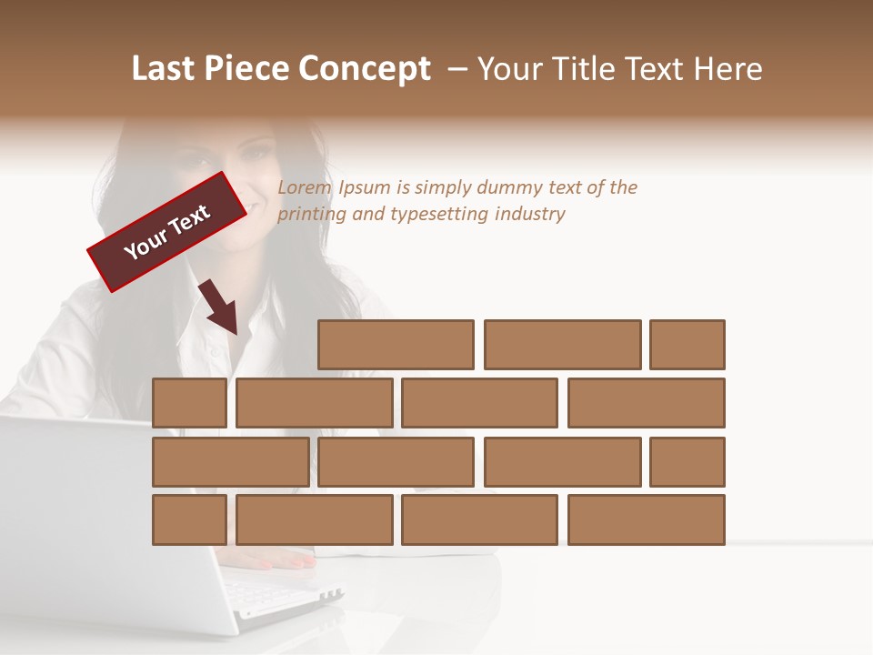 Make Up Information Model PowerPoint Template