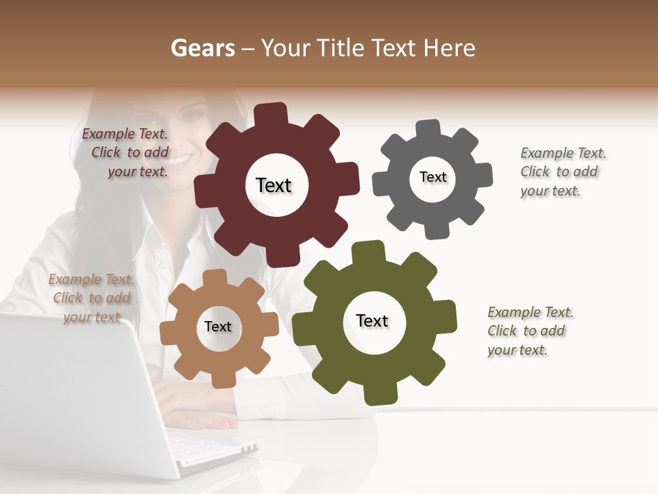 Make Up Information Model PowerPoint Template