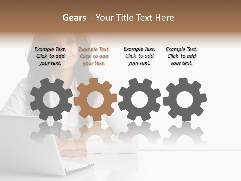 Make Up Information Model PowerPoint Template