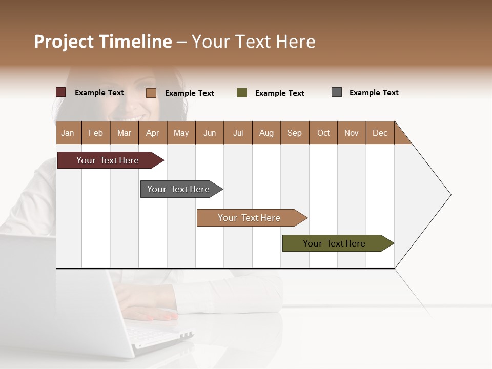 Make Up Information Model PowerPoint Template
