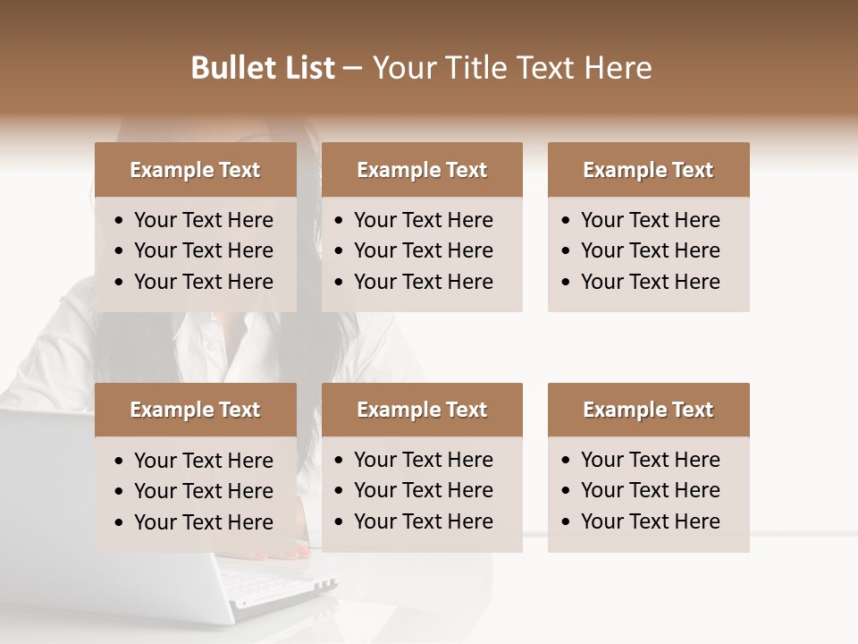 Make Up Information Model PowerPoint Template