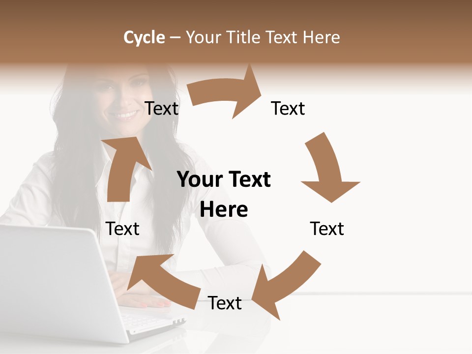 Make Up Information Model PowerPoint Template
