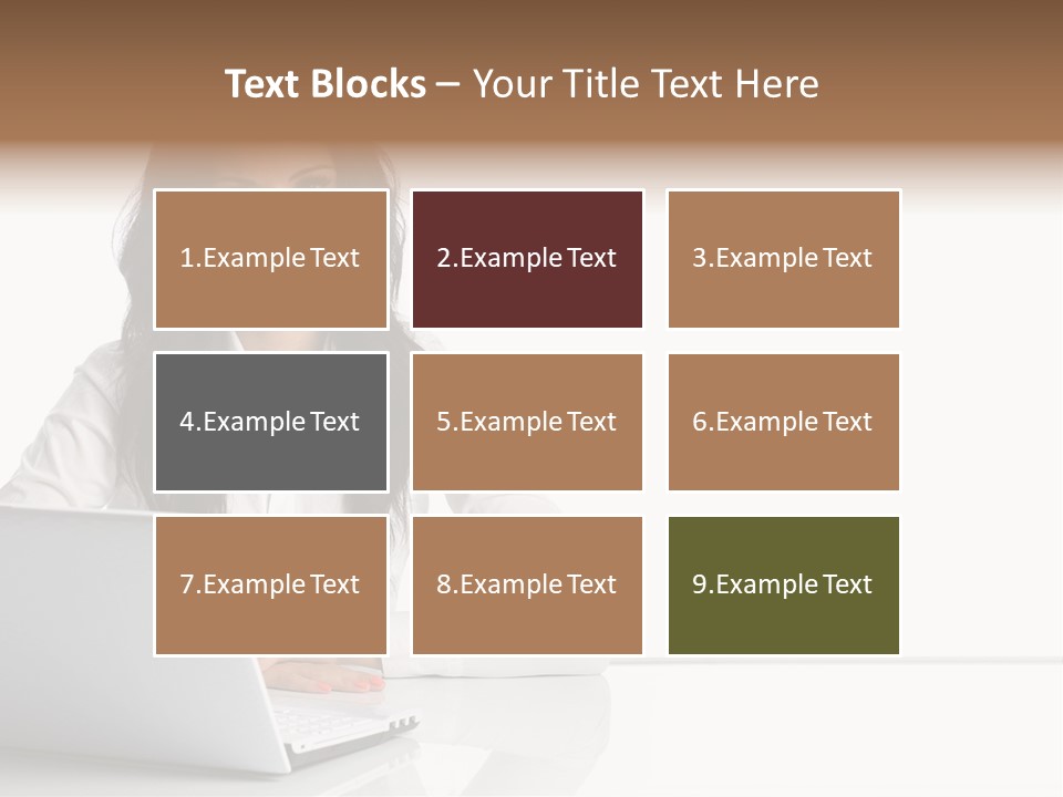 Make Up Information Model PowerPoint Template