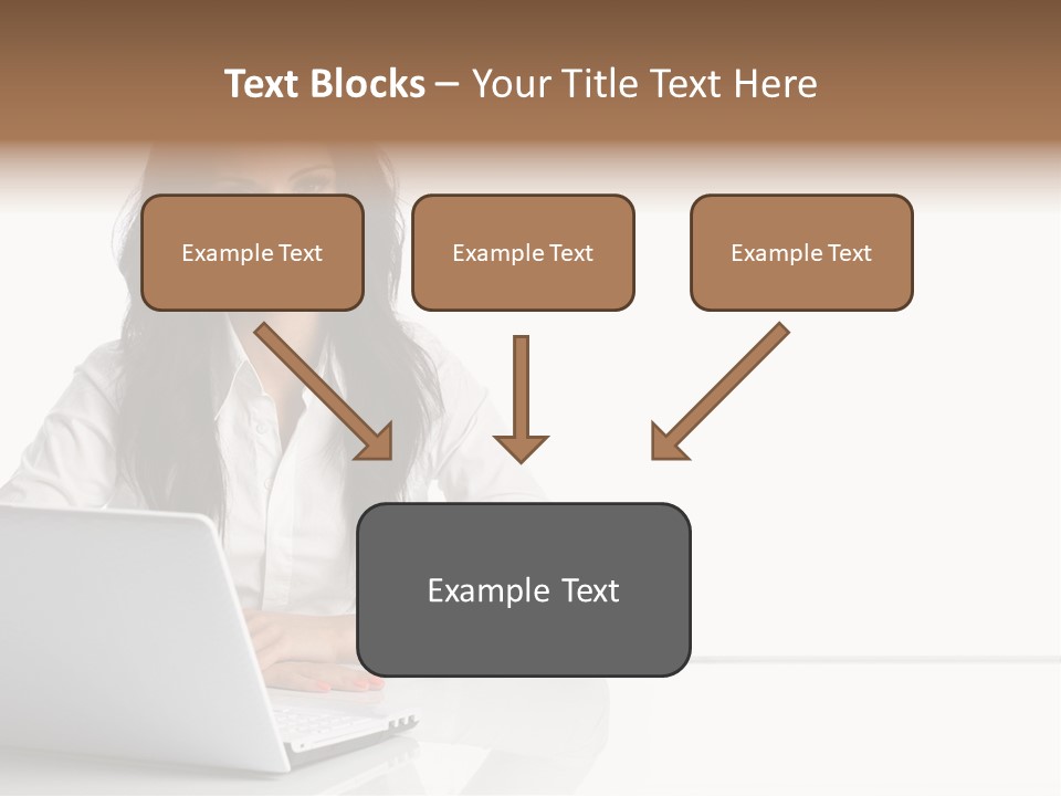 Make Up Information Model PowerPoint Template