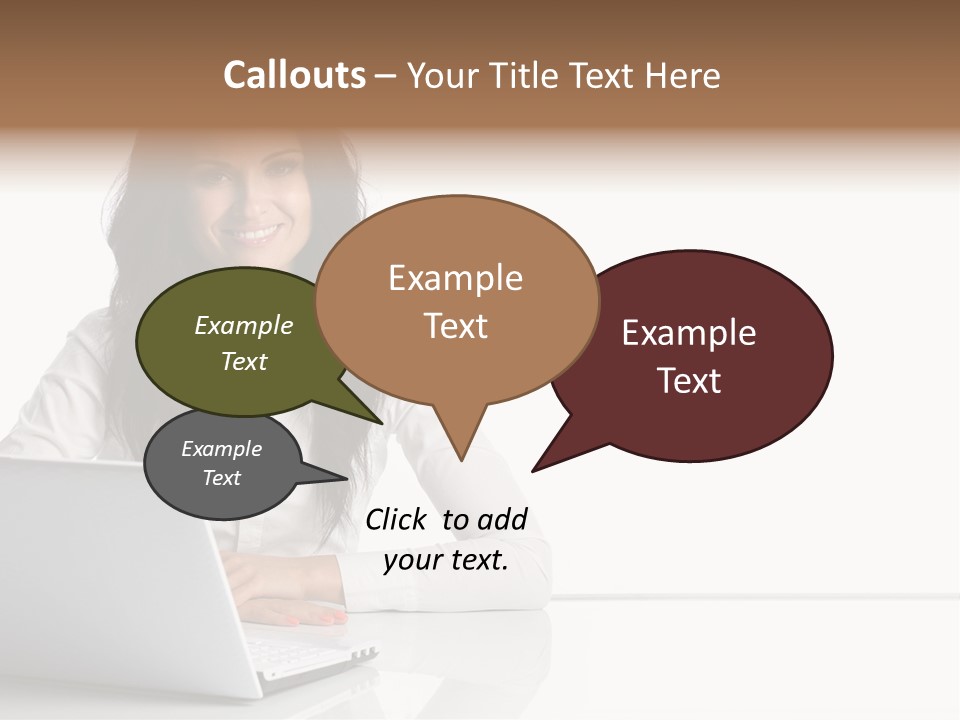 Make Up Information Model PowerPoint Template