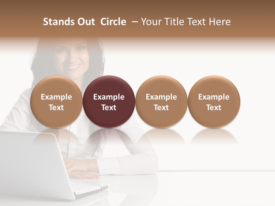 Make Up Information Model PowerPoint Template