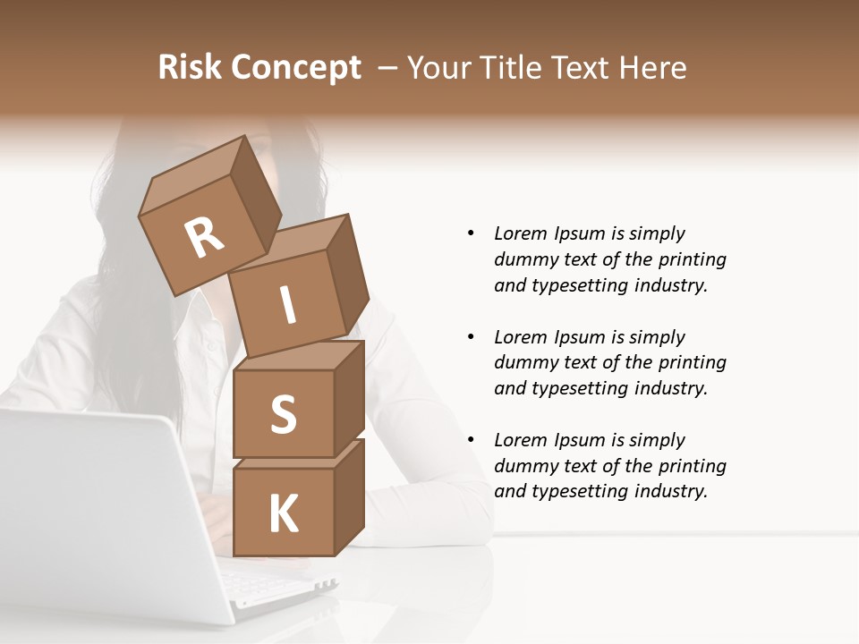 Make Up Information Model PowerPoint Template