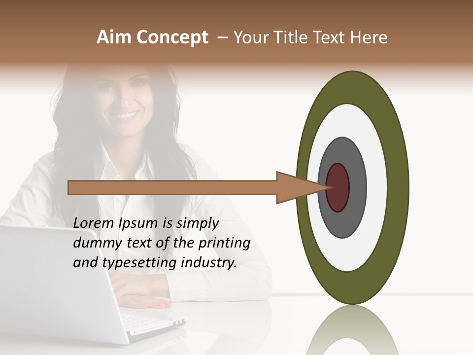 Make Up Information Model PowerPoint Template