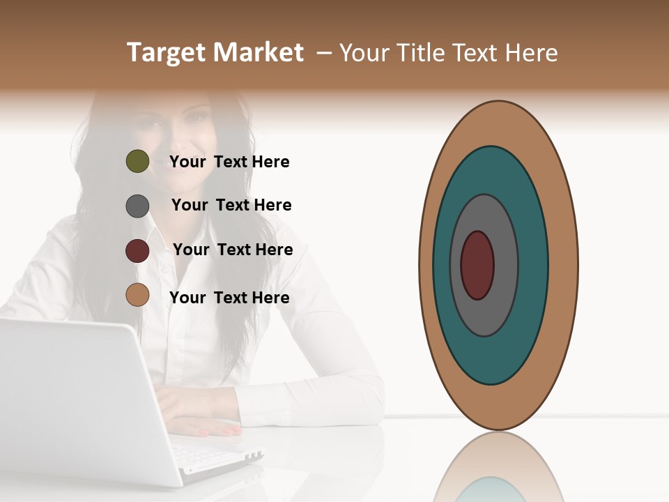 Make Up Information Model PowerPoint Template