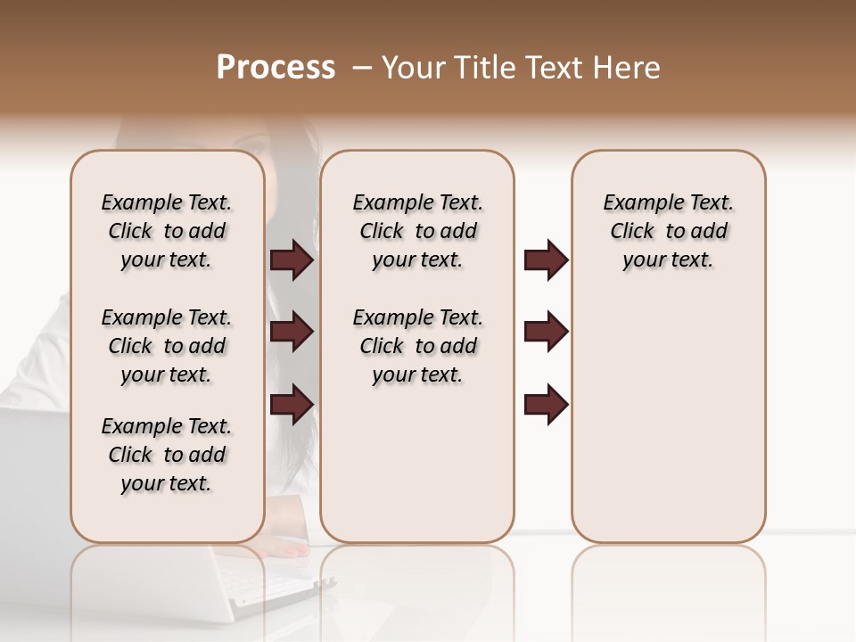 Make Up Information Model PowerPoint Template