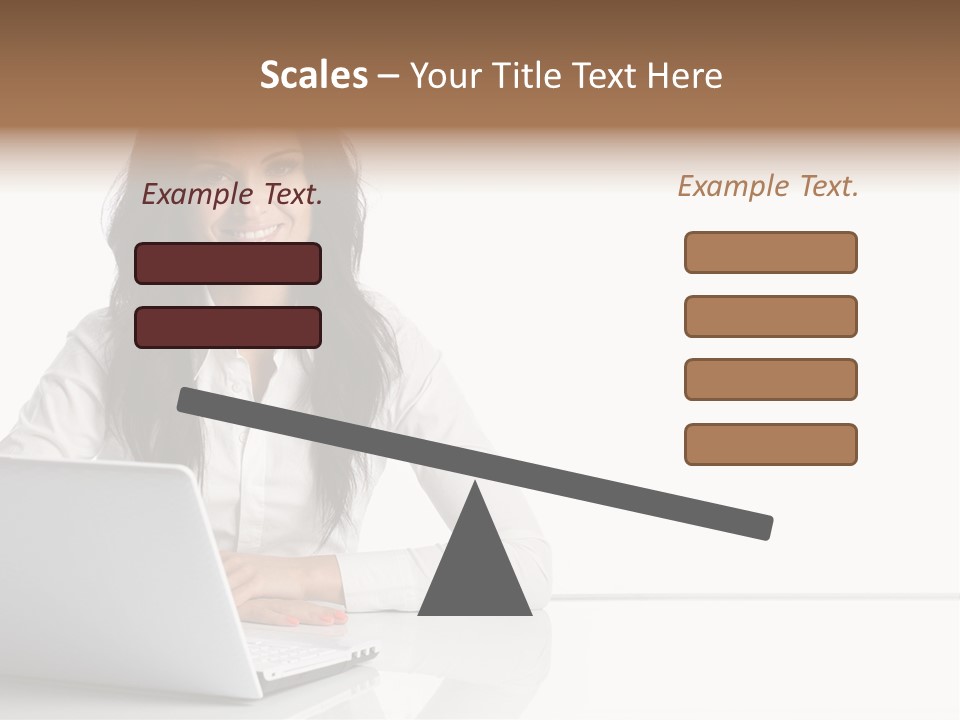 Make Up Information Model PowerPoint Template