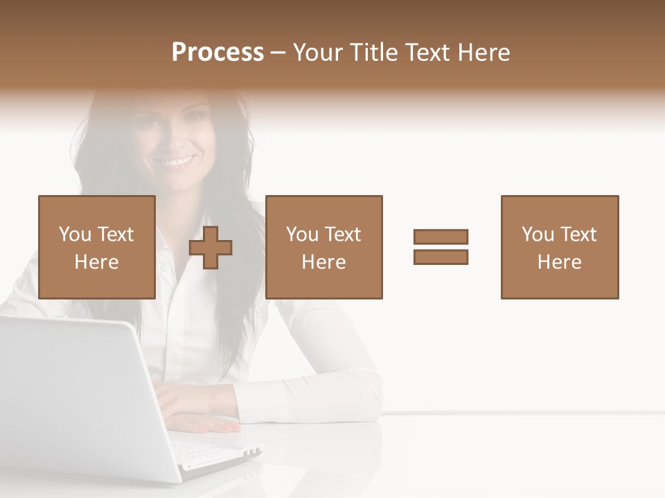 Make Up Information Model PowerPoint Template