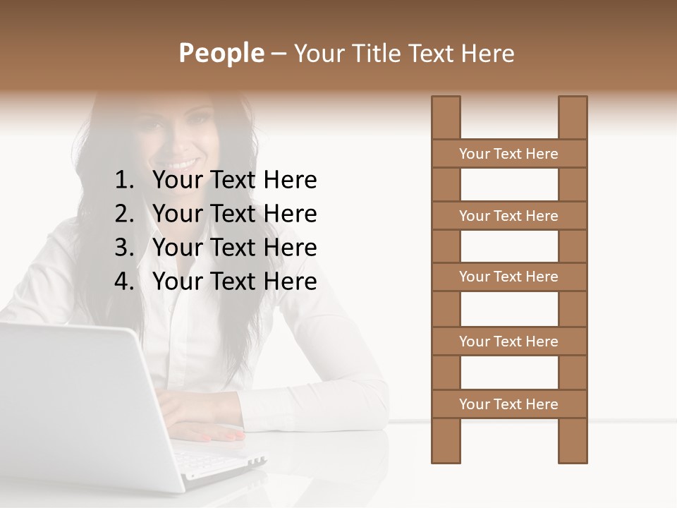 Make Up Information Model PowerPoint Template