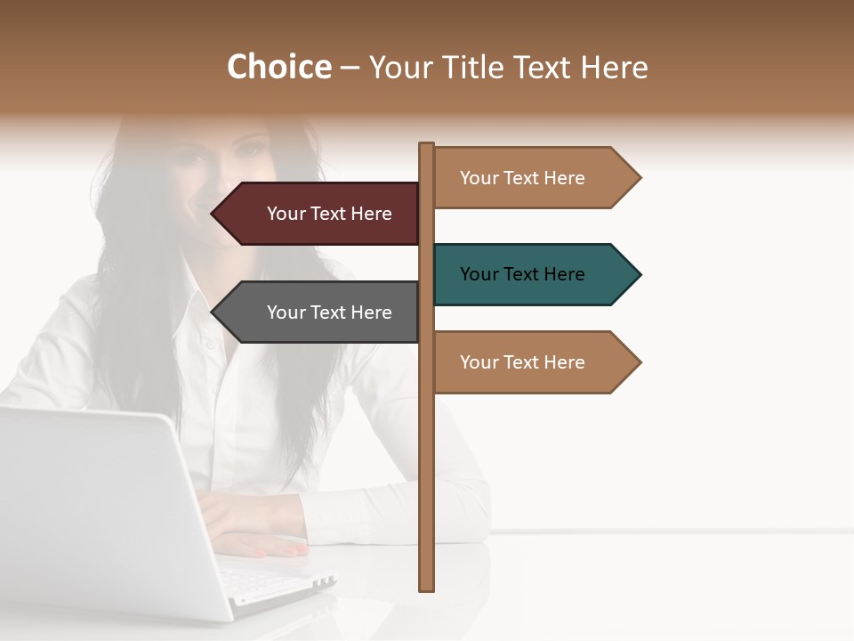 Make Up Information Model PowerPoint Template