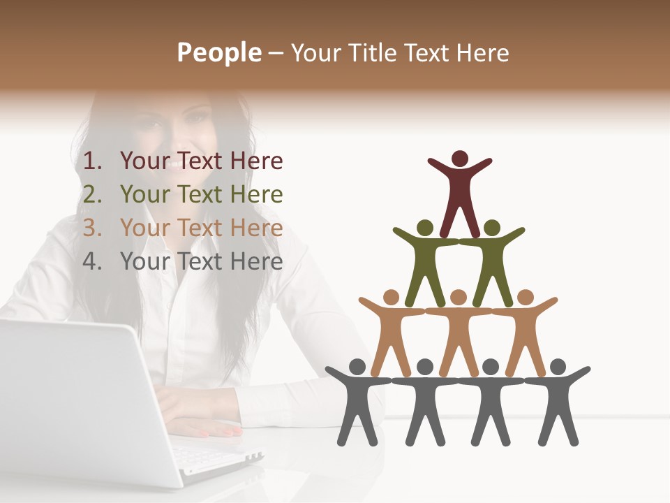 Make Up Information Model PowerPoint Template