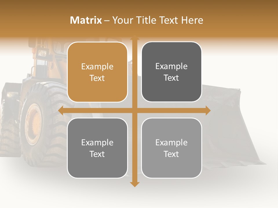 Bagger Big Dredge PowerPoint Template