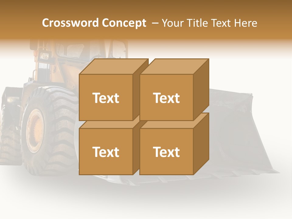 Bagger Big Dredge PowerPoint Template