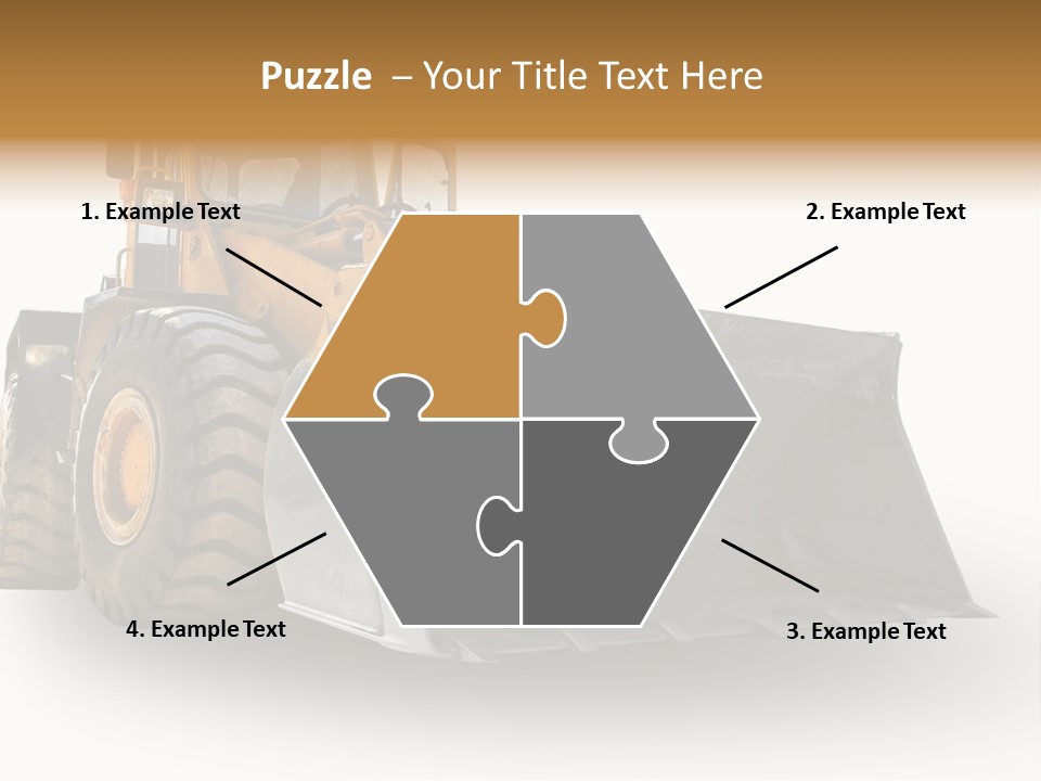 Bagger Big Dredge PowerPoint Template