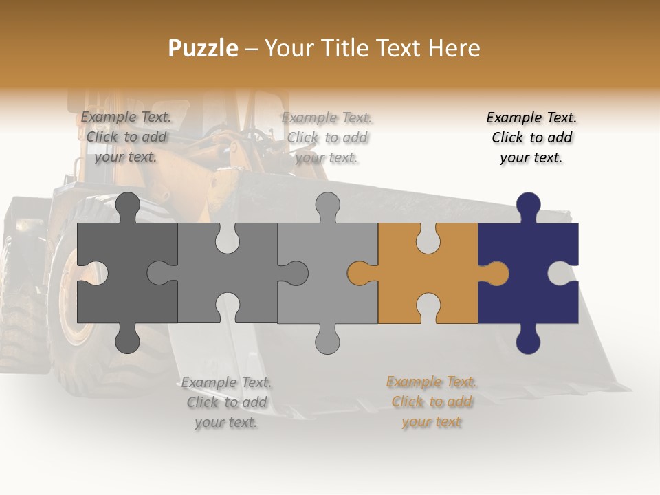 Bagger Big Dredge PowerPoint Template