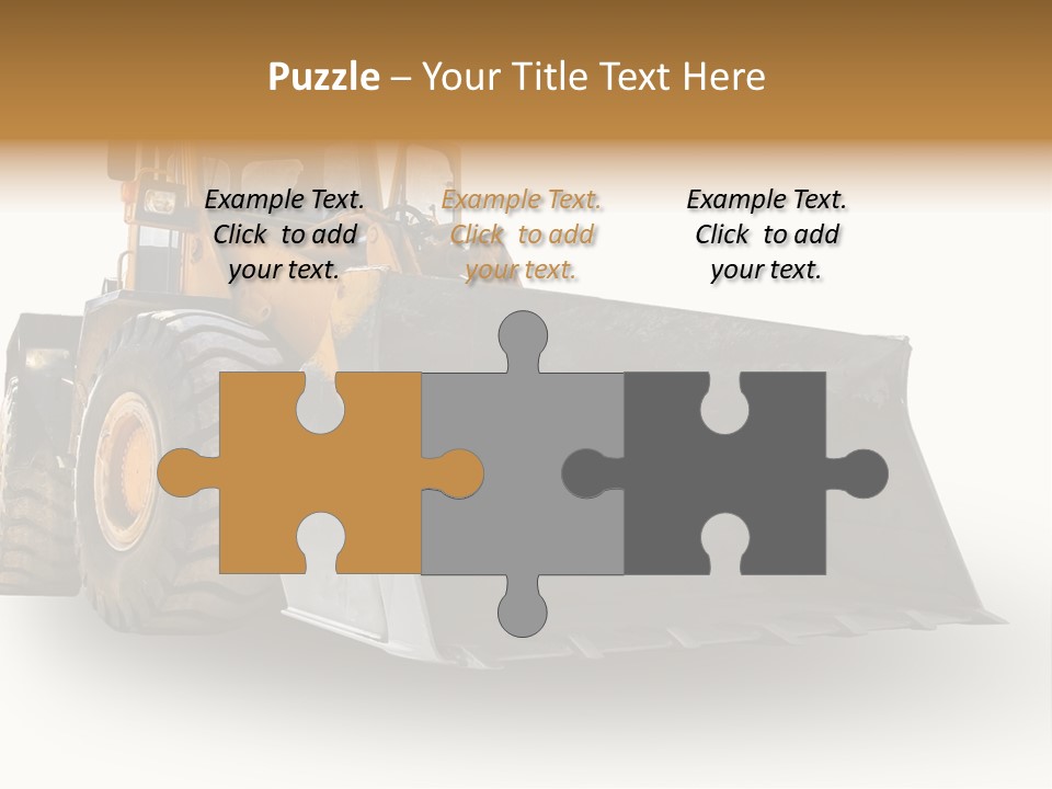 Bagger Big Dredge PowerPoint Template