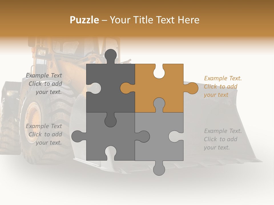 Bagger Big Dredge PowerPoint Template