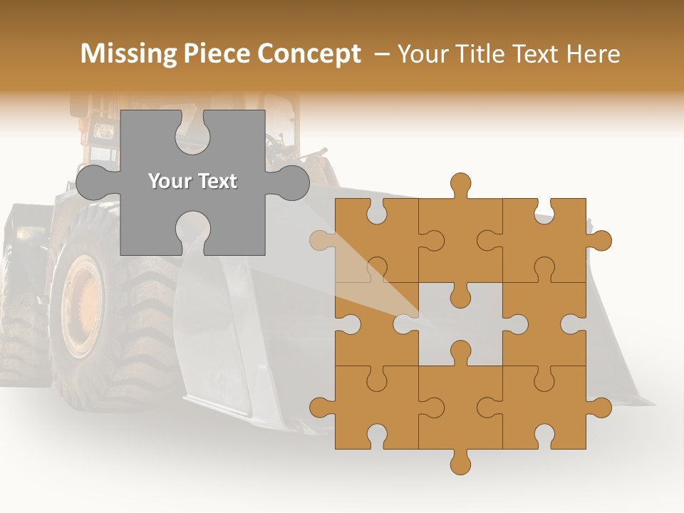 Bagger Big Dredge PowerPoint Template