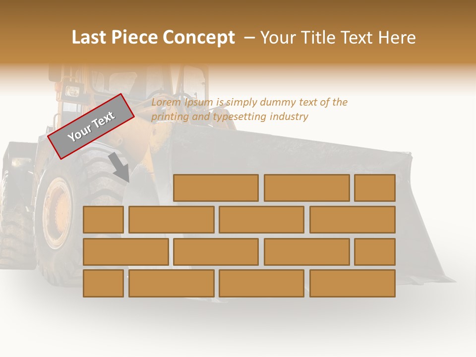 Bagger Big Dredge PowerPoint Template