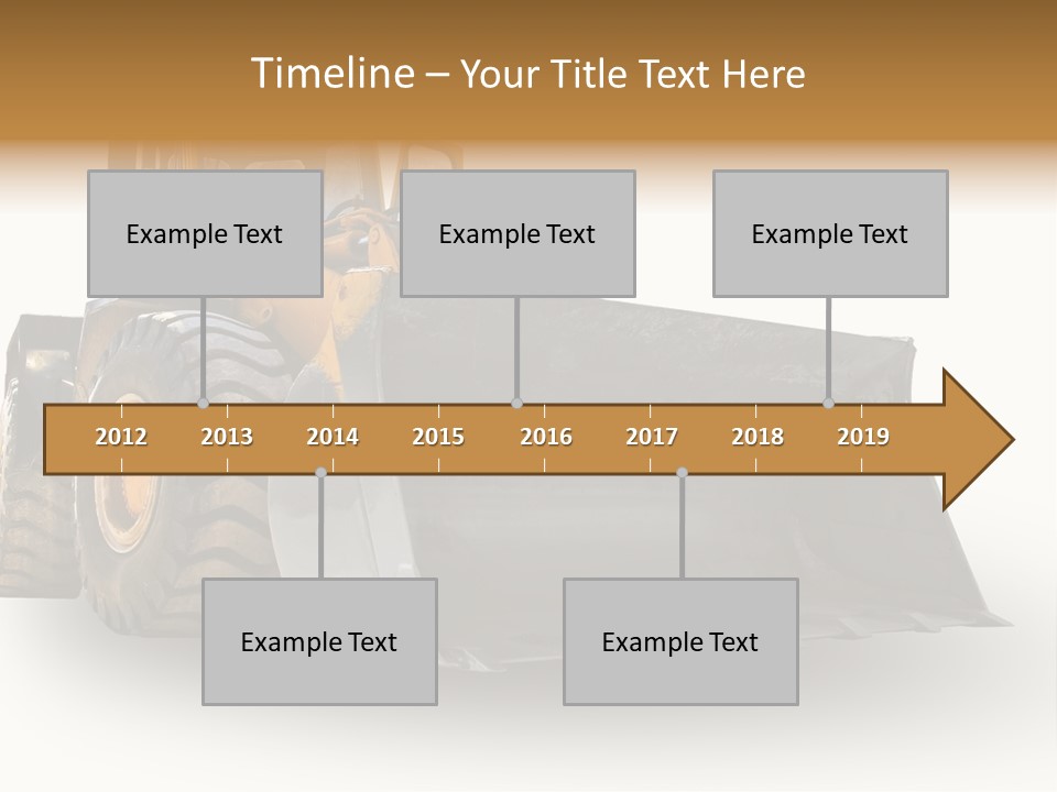 Bagger Big Dredge PowerPoint Template